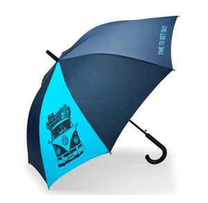 VW T1 Parapluie bleu